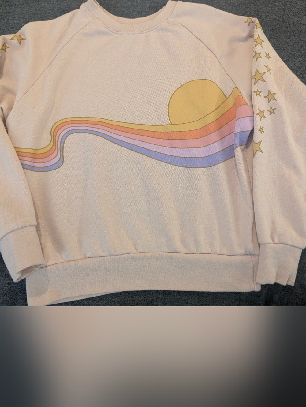 Tiny Whales Golden Era Boxy Sweatshirt